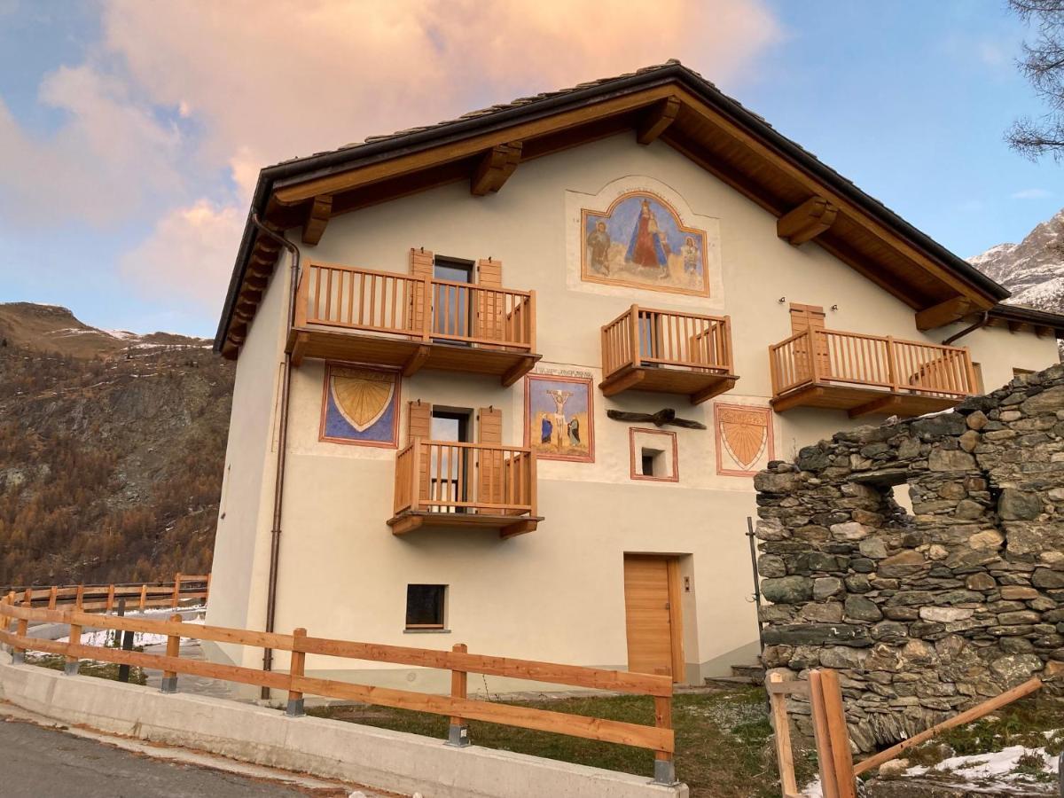 La Maison Du Cre Valtournenche Exteriör bild